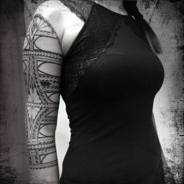 Hot Samoan Design Tattoo