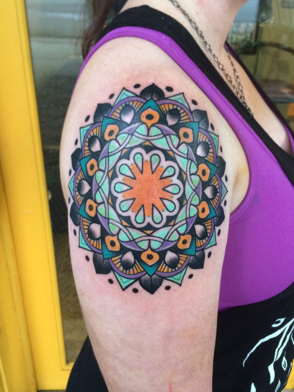 Impressive Mandala Tattoo