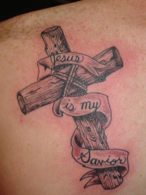Innovative Crucifix Tattoo