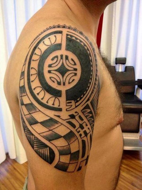 Innovative Geometric Designer Tattoo