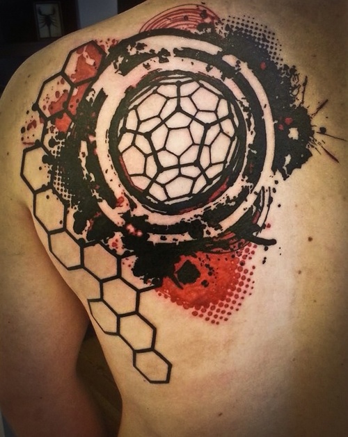 Innovative Geometric Tattoo