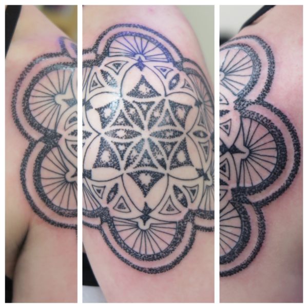 Irish Geometric Tattoo