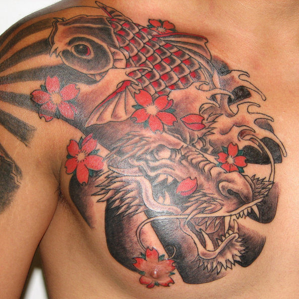 Japanese Dragon Tattoo