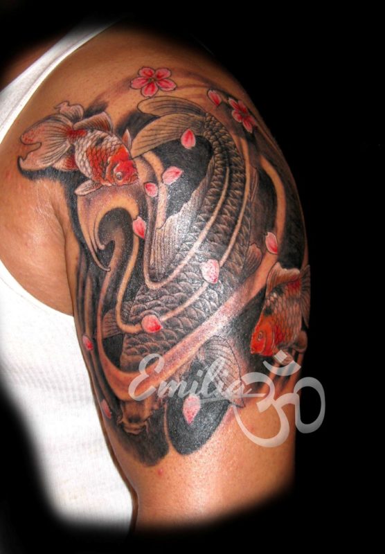 Japanese Shoulder Tattoo