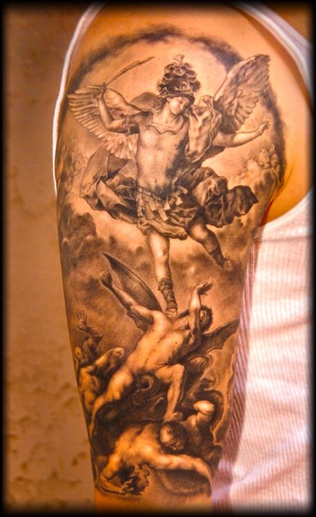 Jesus Christ Painting Tattoo