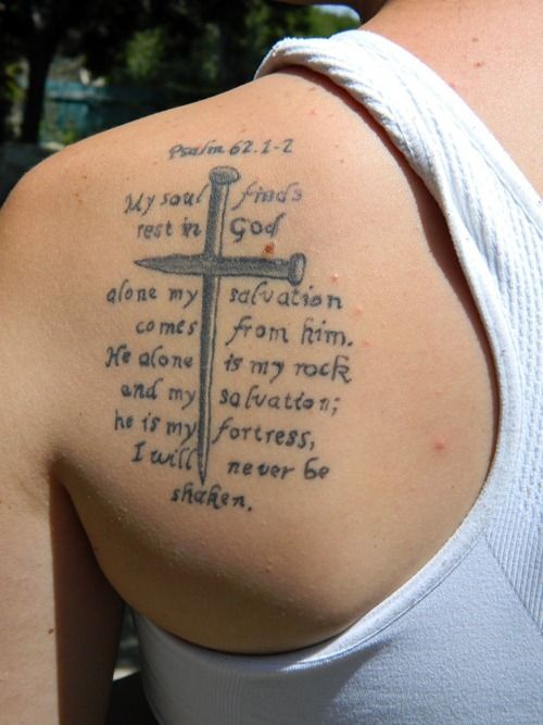 Jesus Christ Sign Tattoo