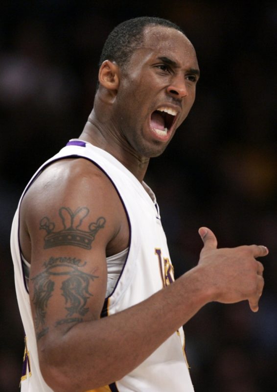 Kobe Bryant Tattoo On Shoulder