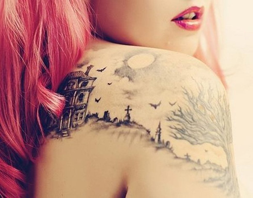 83 Wonderful Shoulder Tattoos For Women.