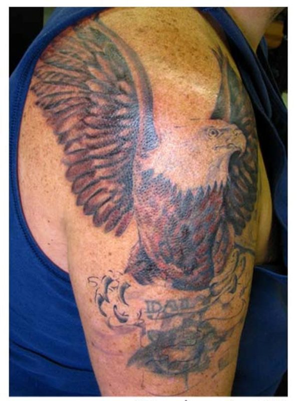 Large Eagle Tattoo Design