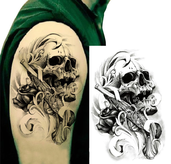 Large Skull Tattoo