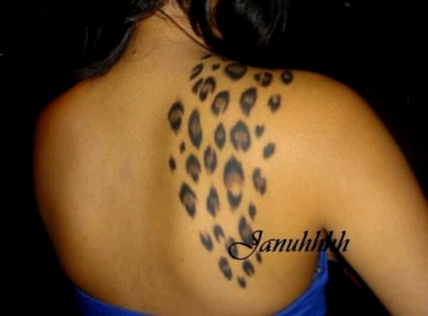 Leopard Shoulder Tattoo