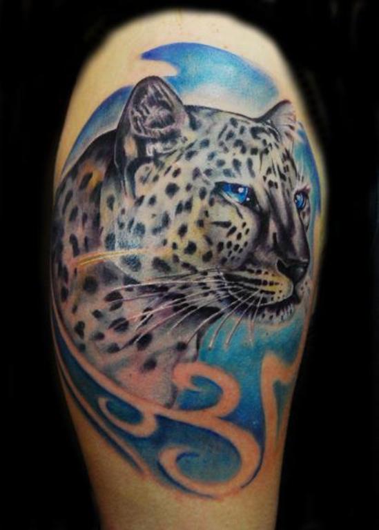 Leopard Tattoo Design