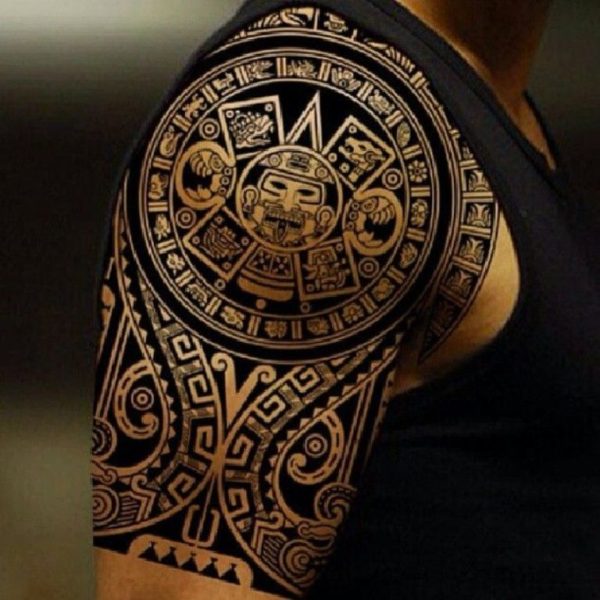 Light Black Samoan Tattoo