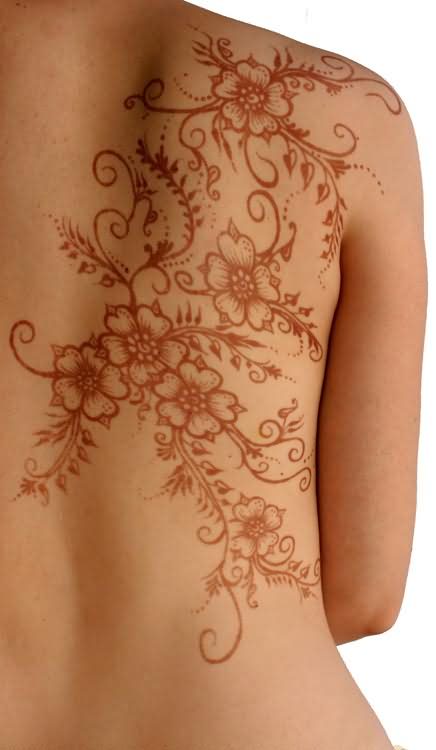 Light Color Henna Tattoo