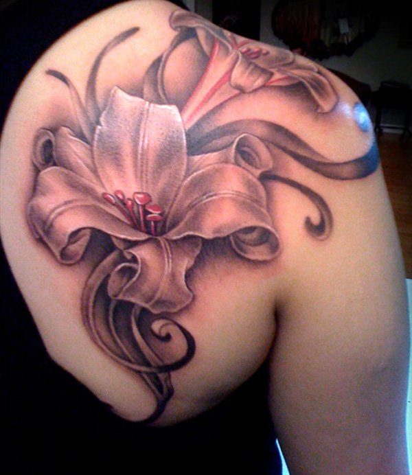 Liliy Tattoo Image