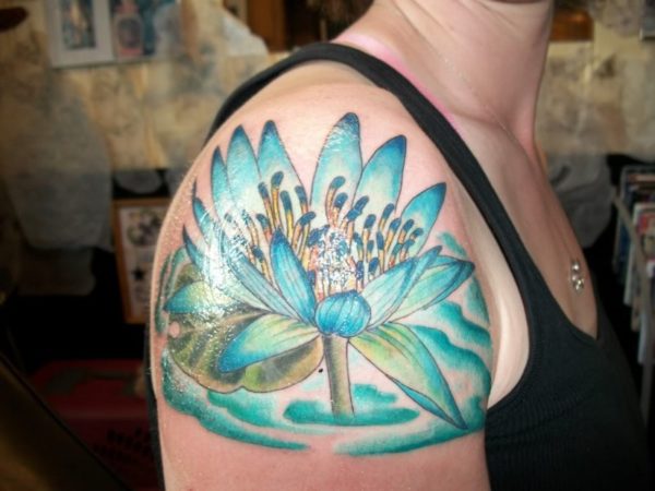 Lotus Flower Tattoo Design