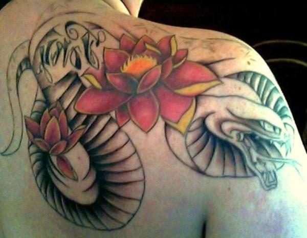 Lotus Flower Tattoo 