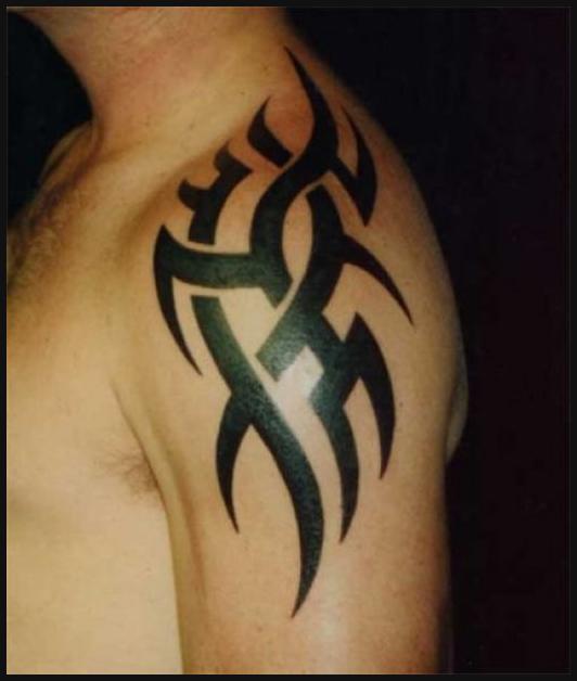 Lovely Celtic Tribal Tattoo