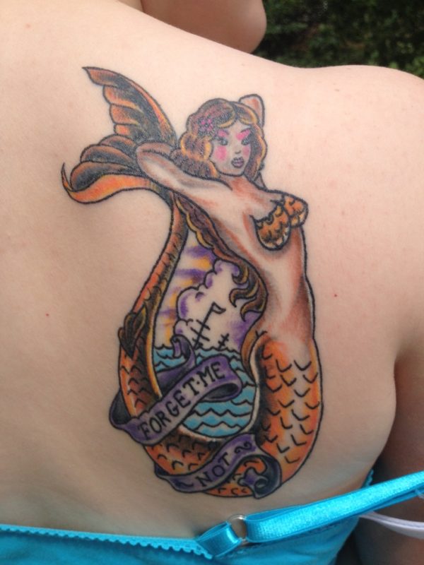 Lovely Fish Sailor Tattoo