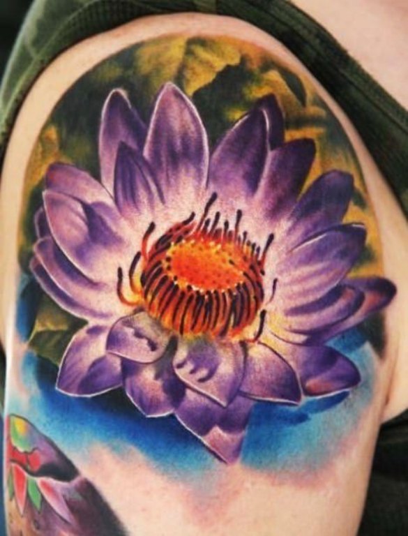 Lovely Flower Tattoo