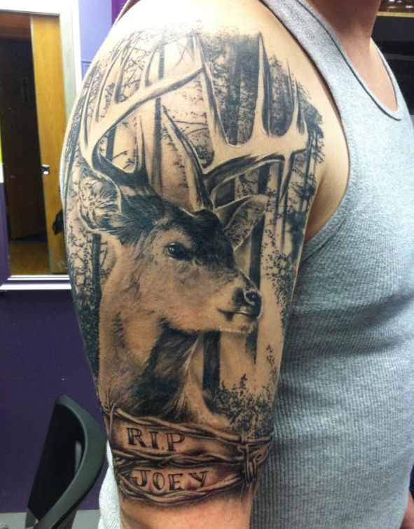 Lovely Hunting Tattoo !
