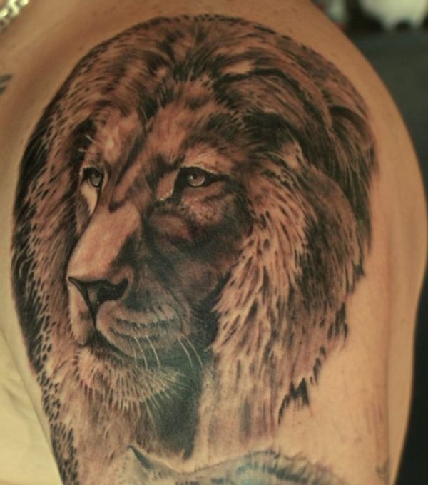 Lovely Lion Tattoo
