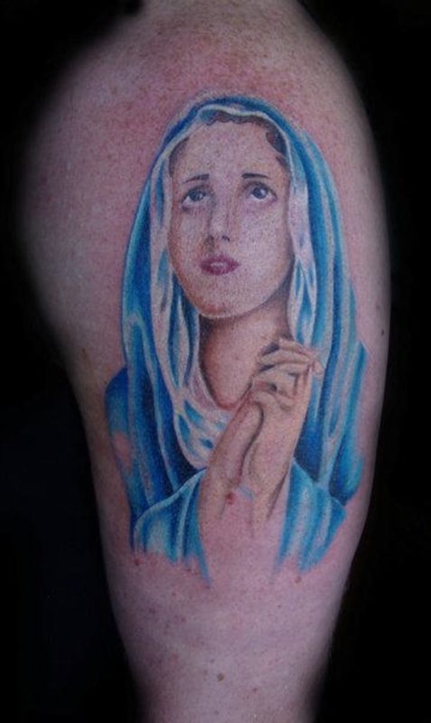 Lovely Mary Tattoo