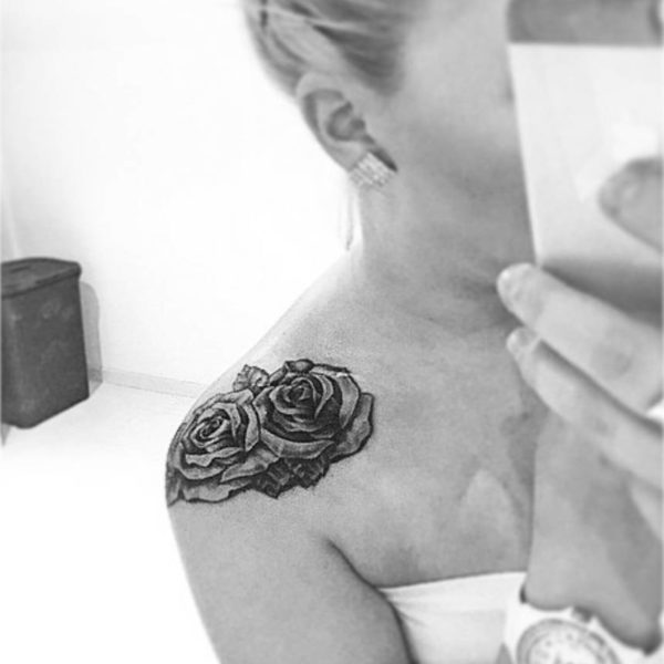 Lovely Rose Tattoo