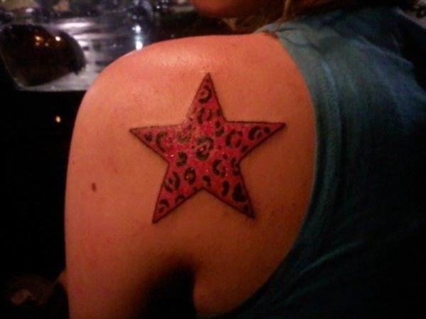 Lovely Star Tattoo