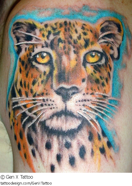 Lovely Tiger Tattoo
