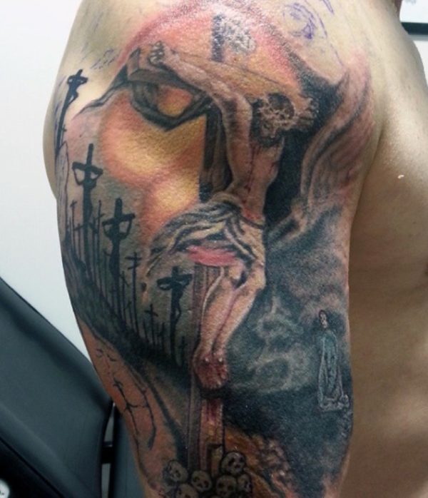 Male Christian Tattoo