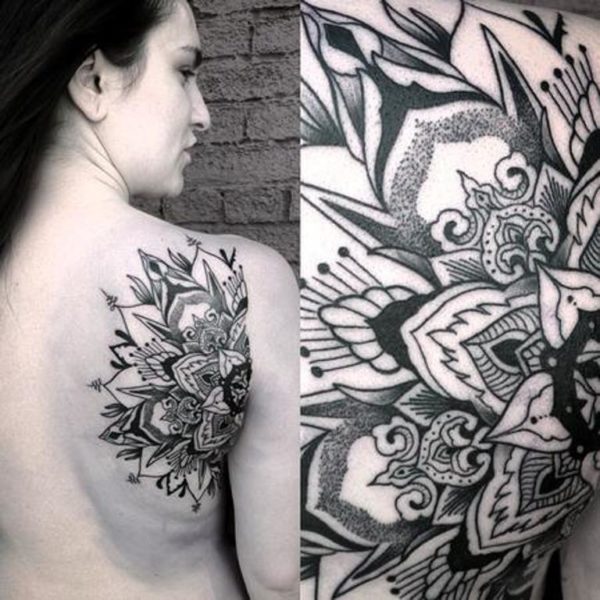 Mandala Stunning Shoulder Tattoo Design