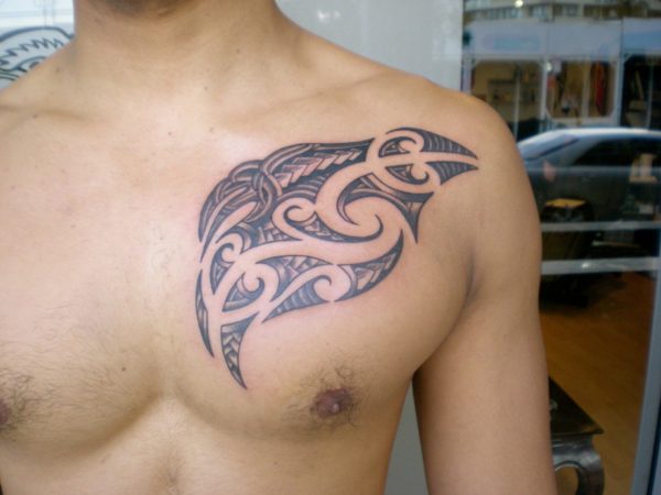 Maori Leaf Tattoo