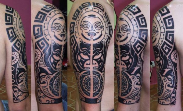 Maori Sun Tattoo