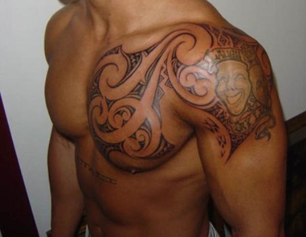 Maori Tribal Tattoo Design