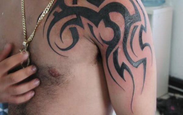 Marvelous Tribal Tattoo Design
