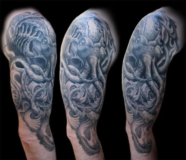 Massive Grey Tattoo