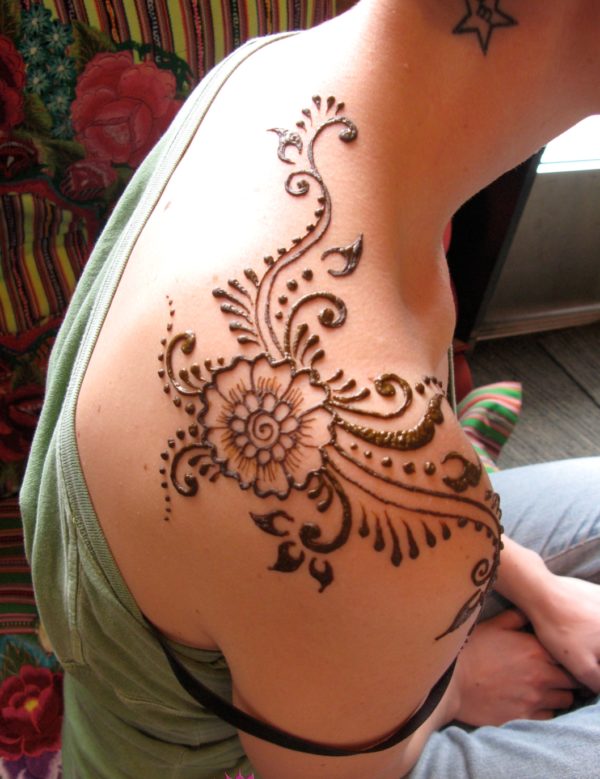 Mehndi Tattoo Design