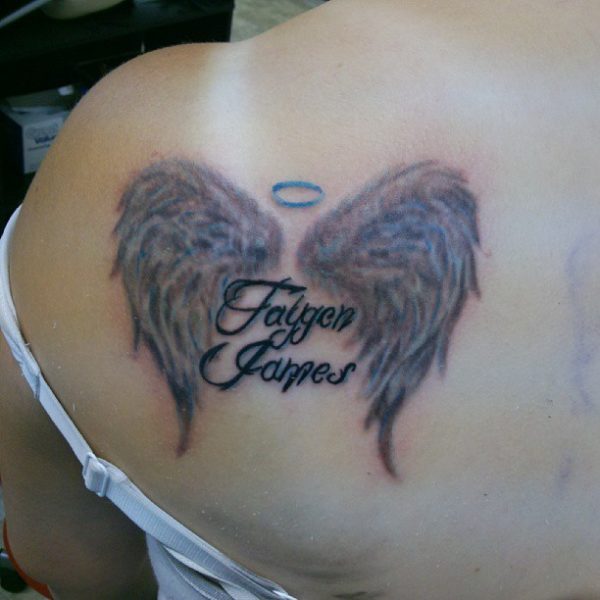 Memorable Angel Wings Tattoo
