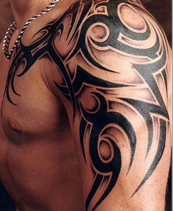 Men Shoulder Tattoo