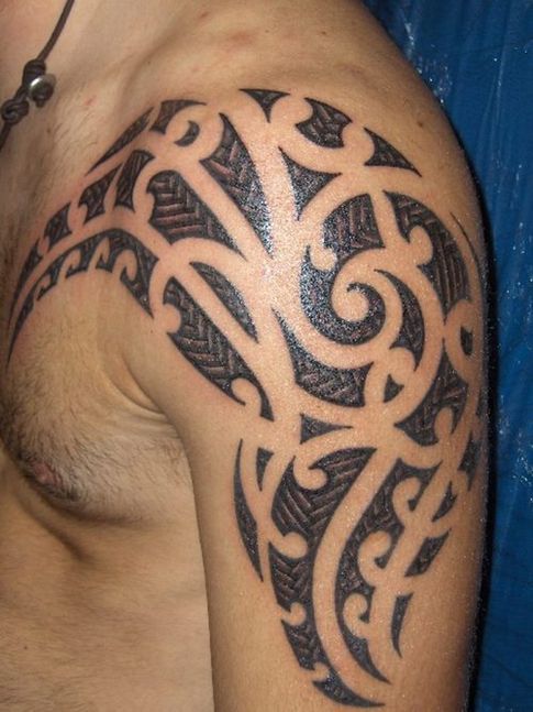 Modern Maori Tattoo