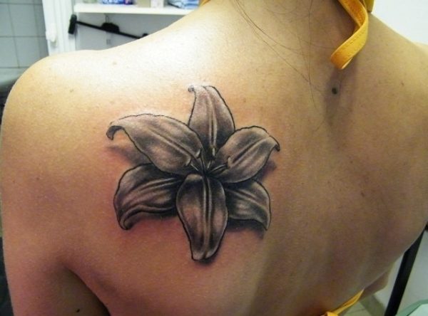 New Design Lily Tattoo