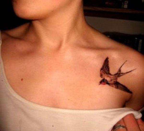 Nice Bird Tattoo Design