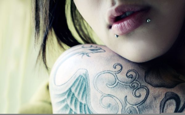 Nice Designer Shoulder Joint Tattoo