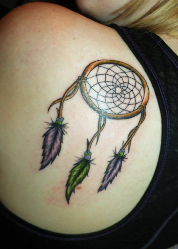 Nice Dream Catcher Tattoo