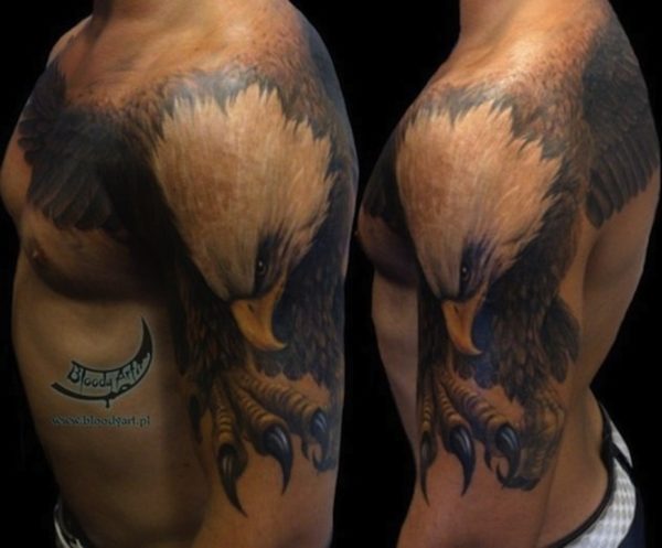 Nice Eagle Tattoo