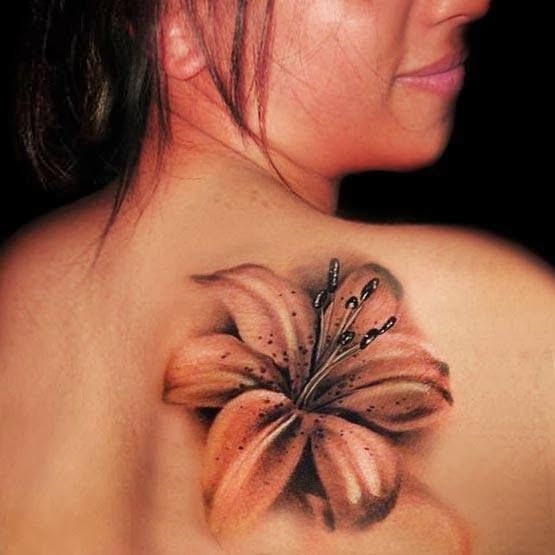 Nice Flower Tattoo Design