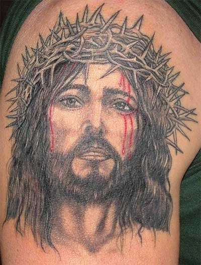 Nice Jesus Tattoo