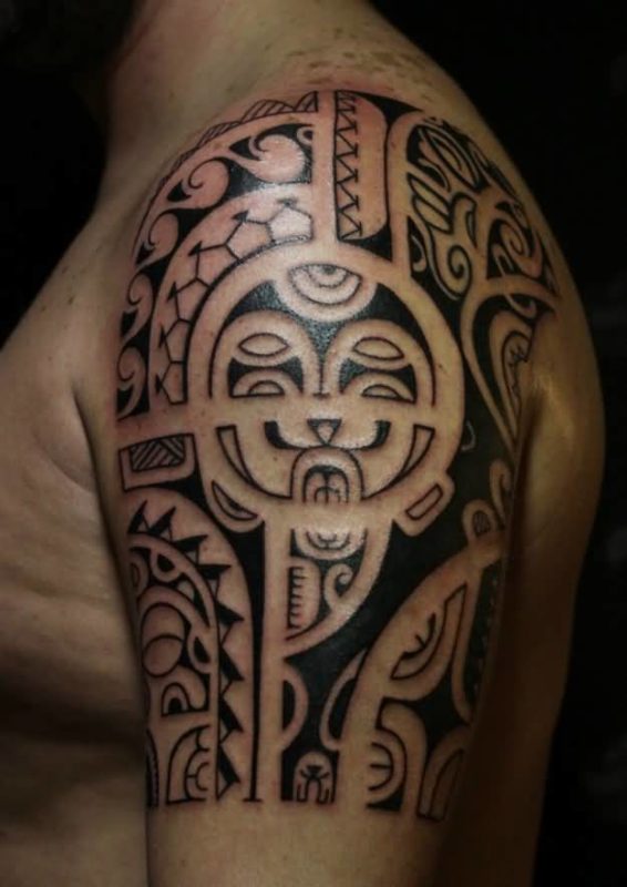 Nice Maori Tribal Tattoo
