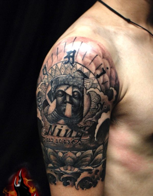 Nice Religious Tattoo Design